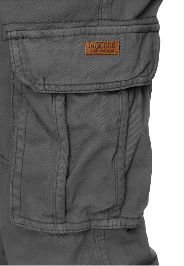 INDICODE JEANS WILLIAM - Pantalon Cargo - Iron 5 INDICODE JEANS WILLIAM - Pantalon Cargo - Iron – Image 5