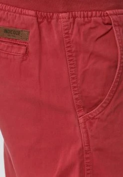 INDICODE JEANS CARVER - Short En Jean - Vermillion -INDICODE Ventes 6285333aa4db4347ae167cafe3192692
