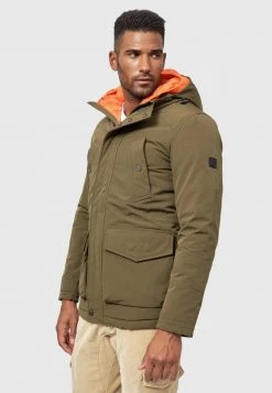 INDICODE JEANS WATERS - Parka - Army -INDICODE Ventes 629f9fab2be943c8823ec713c9caa14c