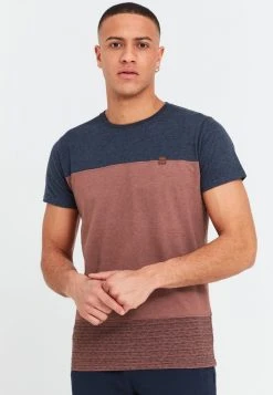 INDICODE JEANS IDREMMOND - T-shirt Basique - Rootbeer