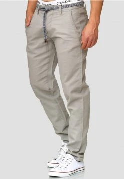 INDICODE JEANS HAVER - Pantalon Classique - Light Grey