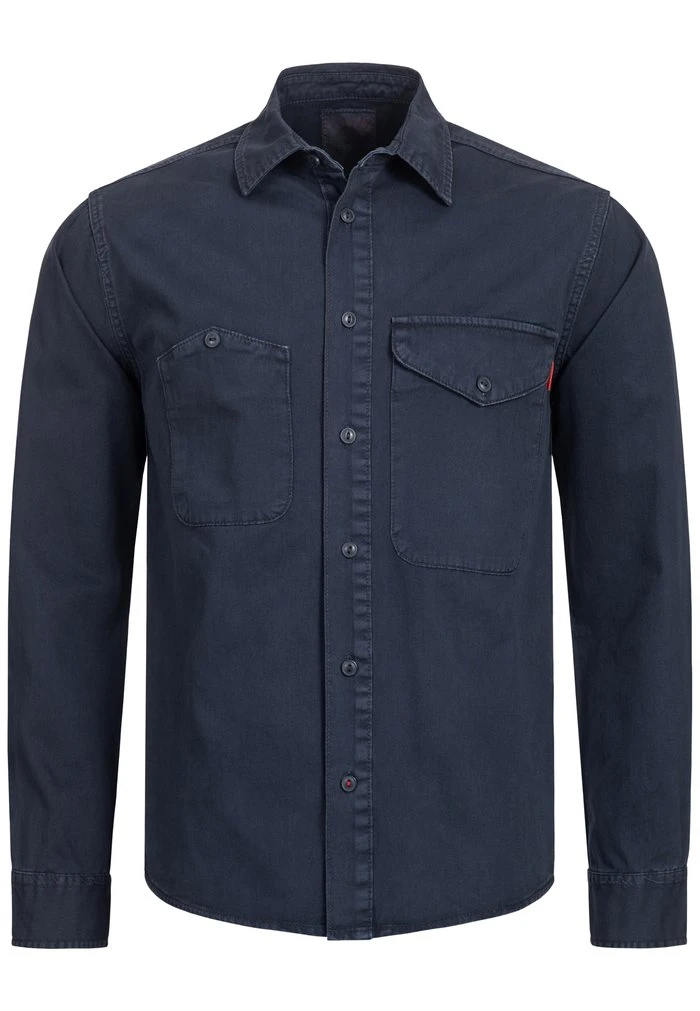 LANGARM - Chemise - navy INDICODE JEANS LANGARM - Chemise - Navy -INDICODE Ventes 69056b40c1ab4abd8abd417ed8169e86