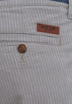 INDICODE JEANS Chino - Lt Grey -INDICODE Ventes 6a43a8c5be924c5284db3a1cbf7e0a72