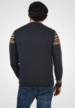 INDICODE JEANS IDLURDES - Pullover - Navy -INDICODE Ventes 6a78d270c5a94cf0a4d18a1a1a3135cb