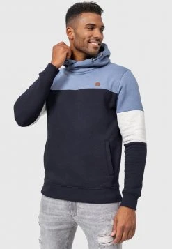 INDICODE JEANS OLSON - Sweat à Capuche - China Blue