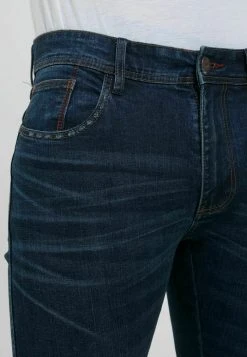 INDICODE JEANS IDGIULIO - Jean Slim - Blue -INDICODE Ventes 6b62fe74bade46e794b5949a89efeddf