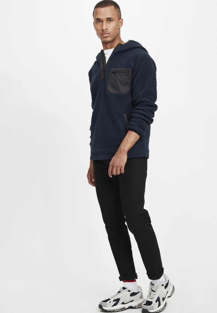 IDTRENT - Sweat à capuche - navy INDICODE JEANS IDTRENT - Sweat à Capuche - Navy -INDICODE Ventes 6b9b14c615f04c8f95e550c48b4c24e6