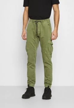 INDICODE JEANS BARKS - Pantalon Cargo - Army