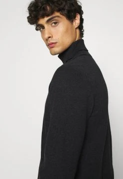 INDICODE JEANS BURNS - Pullover - Charcoal Mix -INDICODE Ventes 6d93ab2fb51a4d0a82eb526d5a377102