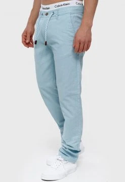 INDICODE JEANS Chino - Blue Wave -INDICODE Ventes 6fa6f7d7e50242ceb8e32573a2892bf7