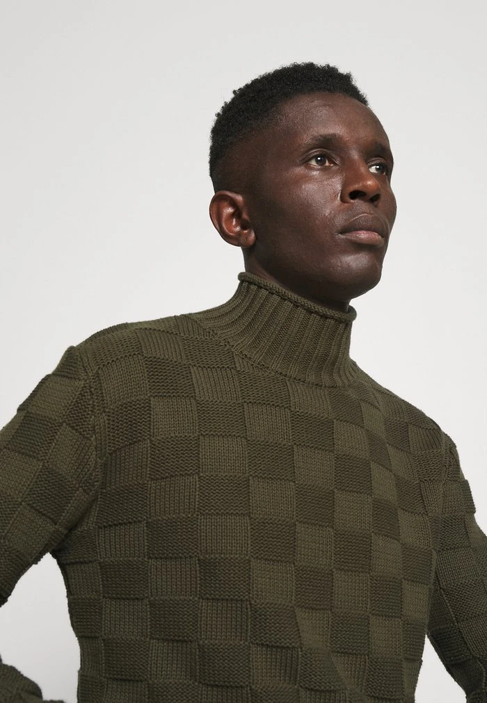 CURTIS - Pullover - army INDICODE JEANS CURTIS - Pullover - Army -INDICODE Ventes 7051228528d64d71b41932da1d135f52