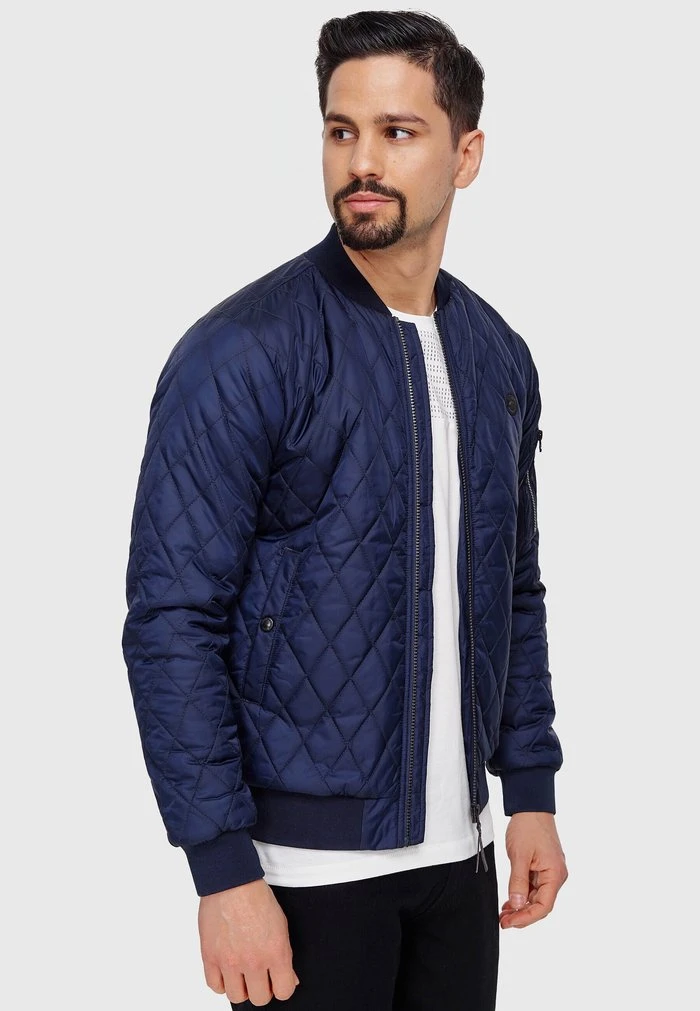 NOVAK - Veste mi-saison - navy INDICODE JEANS NOVAK - Veste Mi-saison - Navy -INDICODE Ventes 70eac2b3343e43ca8421a733cc8c93a1