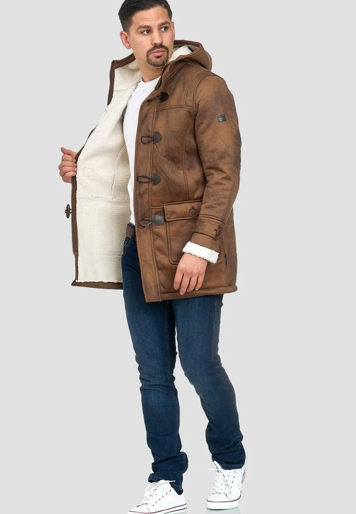 INDICODE JEANS Veste D'hiver - Brown Sugar 2 INDICODE JEANS Veste D'hiver - Brown Sugar – Image 2