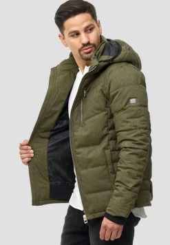 INDICODE JEANS CIRCUS - Veste D'hiver - Army -INDICODE Ventes 726f44dca05b4f919c8a7ee2ed79bb77