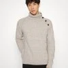 INDICODE JEANS VARGAS - Pullover - Ecru Mix