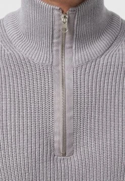 INDICODE JEANS MAYER - Pullover - Lt Grey Mix -INDICODE Ventes 730224dd452e460fa0bb40384cffd993