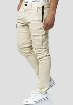 INDICODE JEANS Pantalon Cargo - Beige 3 INDICODE JEANS Pantalon Cargo - Beige -INDICODE Ventes 75236c324adc407c9eec00838f566d9d