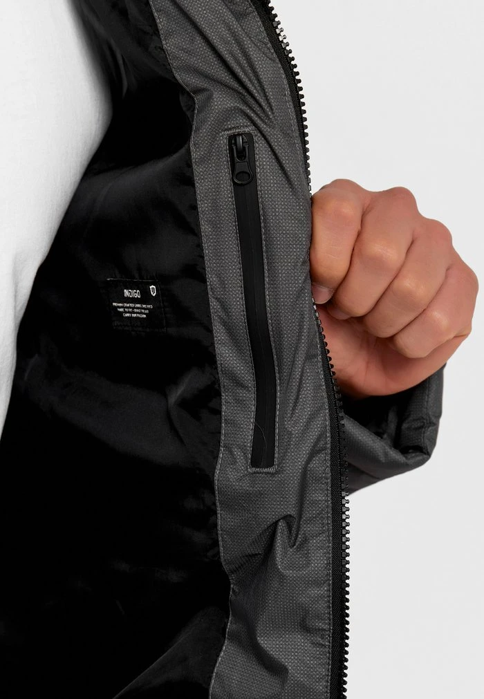 INDICODE JEANS Veste D'hiver - Pewter 7 INDICODE JEANS Veste D'hiver - Pewter – Image 7