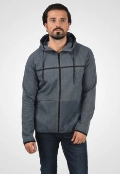 INDICODE JEANS IDNAGAGAMI - Sweat à Capuche Zippé - Navy Mix