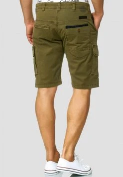 INDICODE JEANS Short - Army -INDICODE Ventes 784dd8d9a05345989e41ea09327283eb