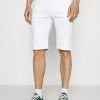 INDICODE JEANS COMMERCIAL KEN HOLES - Short En Jean - Offwhite