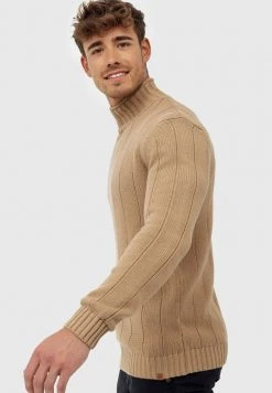 INDICODE JEANS ASPEN - Pullover - Cornstalk -INDICODE Ventes 79c8b883133444a2aece902ecd944def