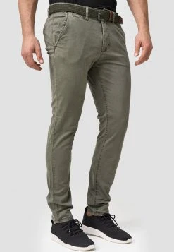 INDICODE JEANS WALLER - Chino - Dark Green 8 INDICODE JEANS WALLER - Chino - Dark Green -INDICODE Ventes 7ab0ca1bdc57432a87a2289c5c2497b3