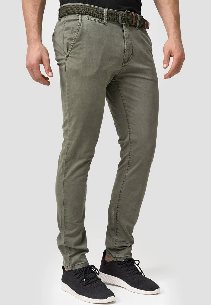 INDICODE JEANS WALLER - Chino - Dark Green 4 INDICODE JEANS WALLER - Chino - Dark Green â Image 4