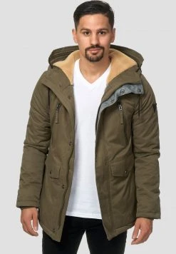 INDICODE JEANS Parka - Dark Green