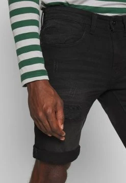 INDICODE JEANS KADEN HOLES - Short En Jean - Ultra Black 3 INDICODE JEANS KADEN HOLES - Short En Jean - Ultra Black -INDICODE Ventes 7b99ea43f0a749d697f29a4098357ffc