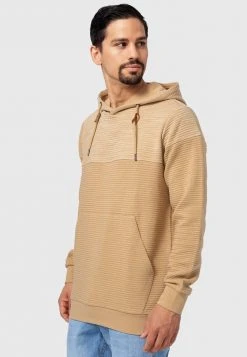 INDICODE JEANS SAUNDERS - Sweat à Capuche - Cornstalk -INDICODE Ventes 7c483af14aa548d5818b91c12e406059