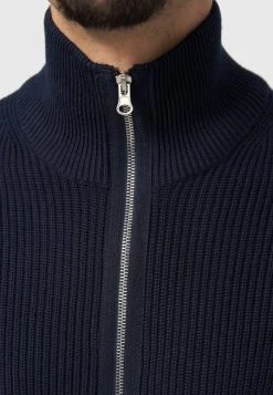 INDICODE JEANS DODSON - Gilet - Navy -INDICODE Ventes 7cd06d2699704a8882b1903aebd3d57a