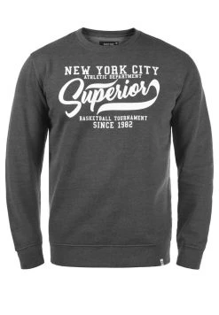 INDICODE JEANS IDGALILERO - Sweatshirt - Grey Mix -INDICODE Ventes 7d430e08705a40bf8c33b1949f4a719a