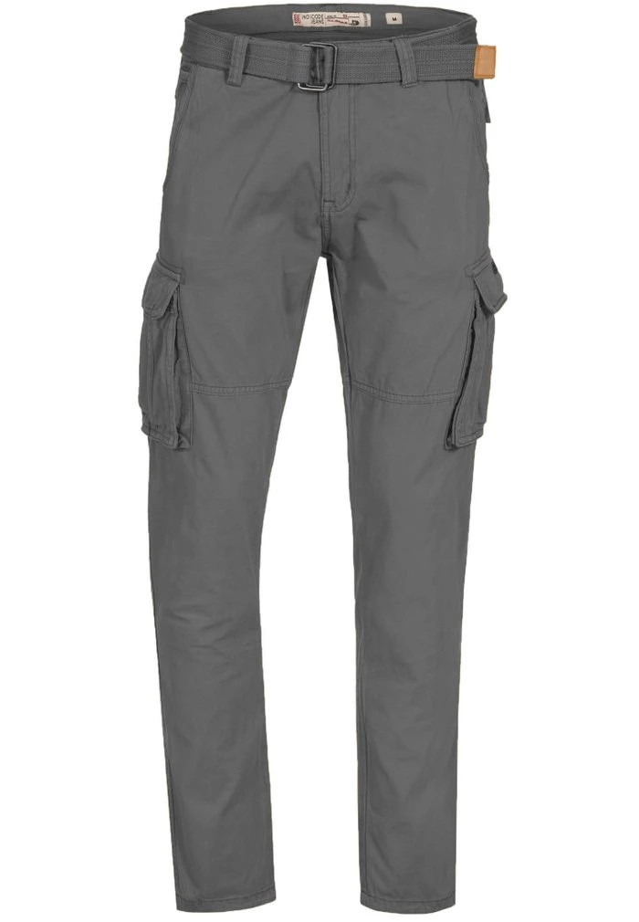 INDICODE JEANS WILLIAM - Pantalon Cargo - Iron 6 INDICODE JEANS WILLIAM - Pantalon Cargo - Iron – Image 6