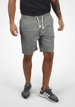 INDICODE JEANS IDABBEY - Short - Light Grey