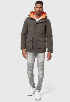 INDICODE JEANS WATERS - Parka - Raven -INDICODE Ventes 7e6dfc9c97c6422ea844679a23c2227c