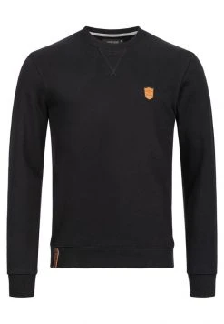 INDICODE JEANS BEECHEN - Sweatshirt - Black -INDICODE Ventes 7ede6f5a55a34ade84107859b5519def