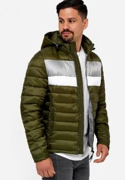 INDICODE JEANS HAMPSHIRE - Veste D'hiver - Cypress -INDICODE Ventes 7f13c8d688e84ea189cafaa075a144d8