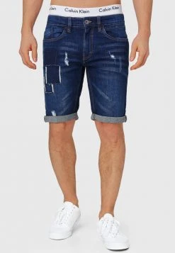 INDICODE JEANS ROBERTS - Short En Jean - Blue