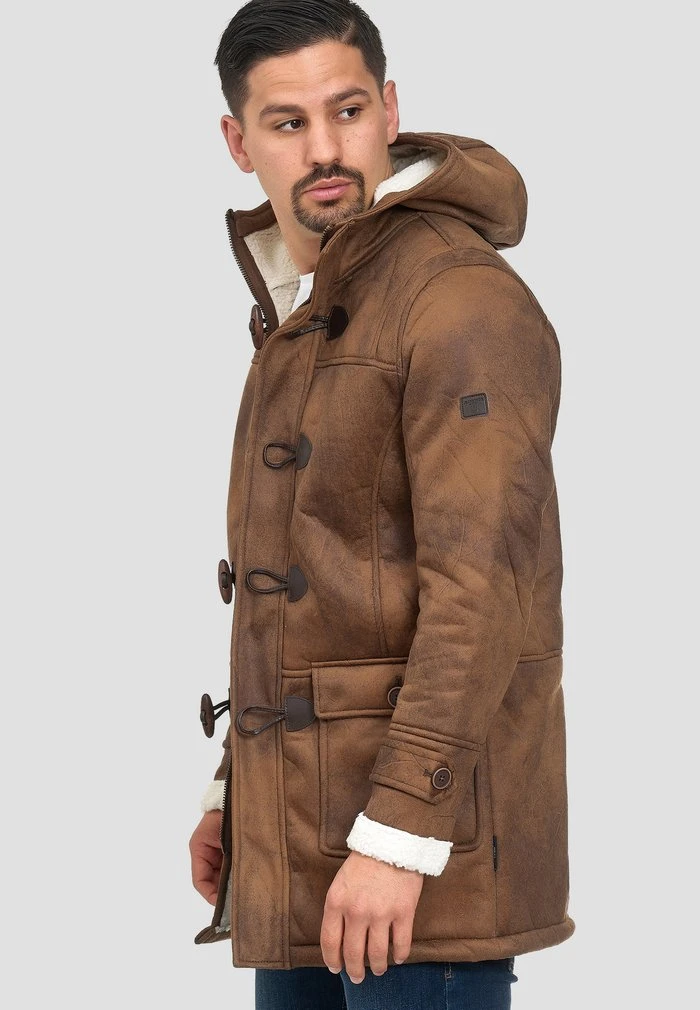 INDICODE JEANS Veste D'hiver - Brown Sugar 4 INDICODE JEANS Veste D'hiver - Brown Sugar – Image 4