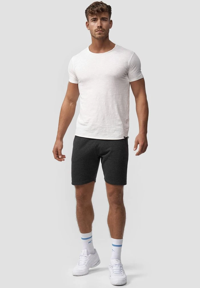 Yates - Short - charcoal mix INDICODE JEANS Yates - Short - Charcoal Mix -INDICODE Ventes 8360b951b39742dc8dbed18bfe395de2