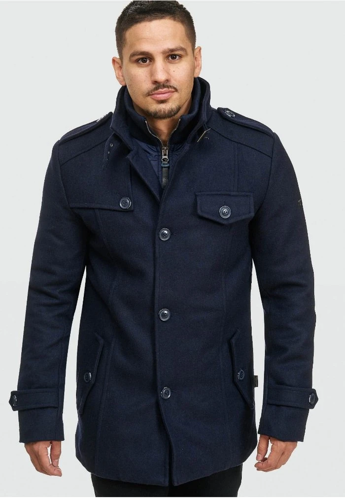 BRANDAN - Manteau court - dark blue INDICODE JEANS BRANDAN - Manteau Court - Dark Blue -INDICODE Ventes 85b213a0514f42478666bb0e035db848