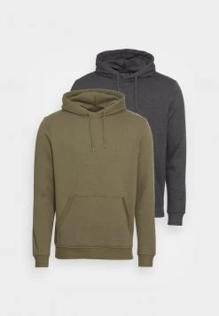 INDICODE JEANS HALE 2 PACK - Sweatshirt - Charco/army 4 INDICODE JEANS HALE 2 PACK - Sweatshirt - Charco/army -INDICODE Ventes 85e19278db5e40f3ba95091623c02c72