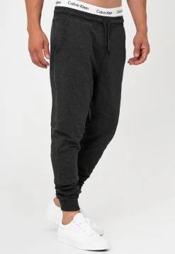 INDICODE JEANS Pantalon De Survêtement - Charcoal Mix