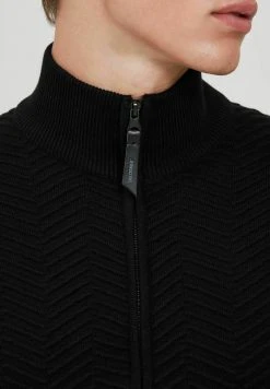 INDICODE JEANS IDBANJAMINO - Gilet - Black -INDICODE Ventes 87baed94c0224deda3eb53c9564fd6c3