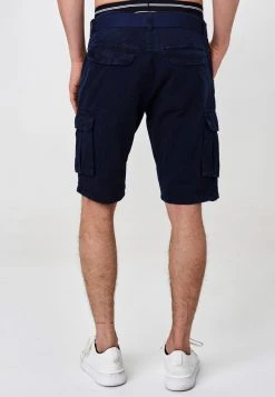 INDICODE JEANS BLIXT - Short - Navy -INDICODE Ventes 882bd814e68b4da09b2af52ccd7ea775