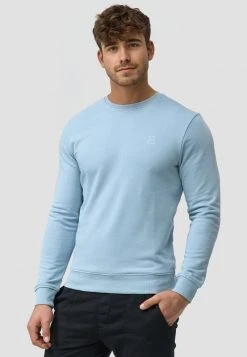 INDICODE JEANS HOLT - Sweatshirt - Blue Wave