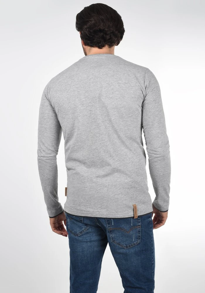 IDGIFFORD - T-shirt à manches longues - light grey INDICODE JEANS IDGIFFORD - T-shirt à Manches Longues - Light Grey -INDICODE Ventes 88b3327ef21b4811b418e134e208985a