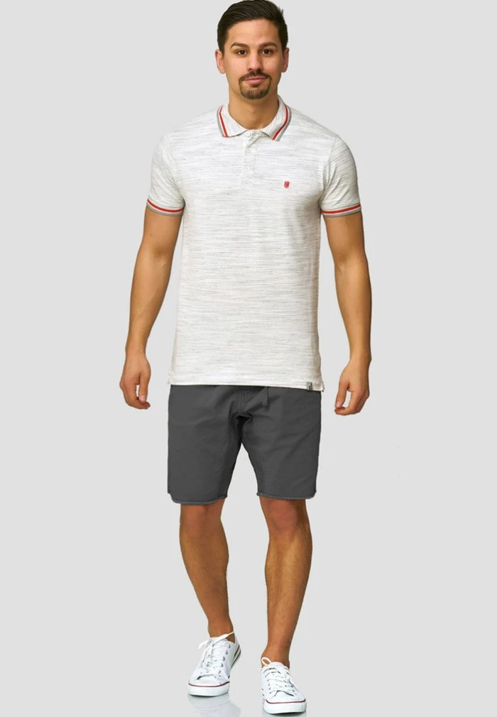 INDICODE JEANS Polo - Offwhite 2 INDICODE JEANS Polo - Offwhite – Image 2