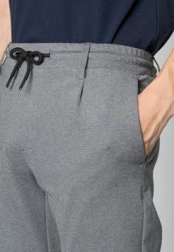 INDICODE JEANS EBERLEIN WITH ROLLED UP - Pantalon Classique - Grey Mix -INDICODE Ventes 89e3d376414b43c98324d3f0284d9130